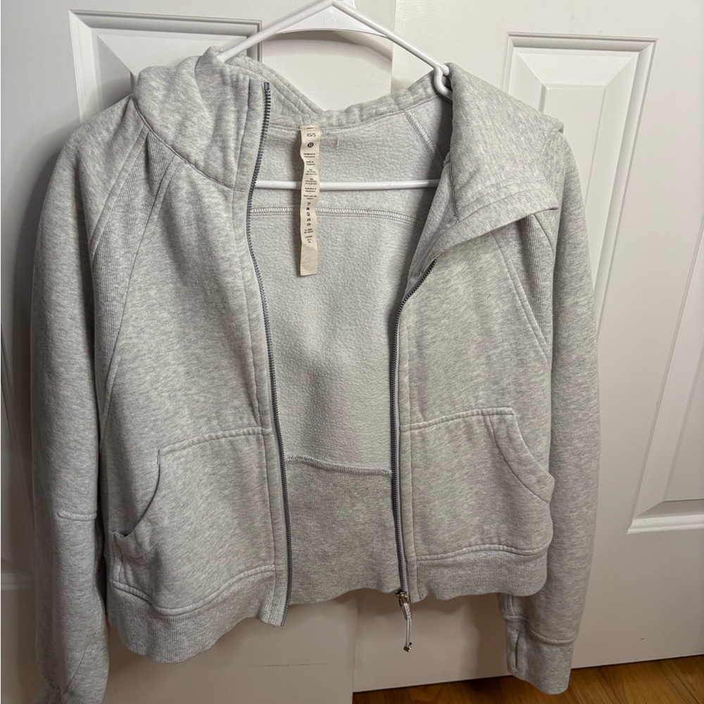 Lululemon Athletica Heather Gray Hoodie